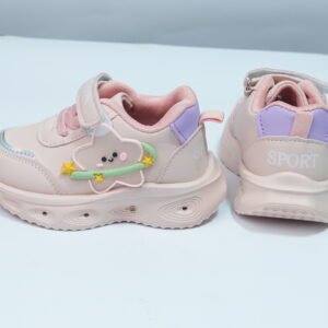 pink lighting casual joggers