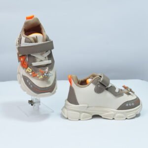 brown fancy kids joggers