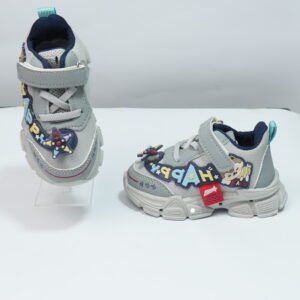 grey fancy kids joggers