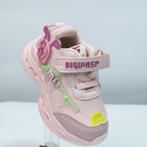 pink color mickey mouse joggers