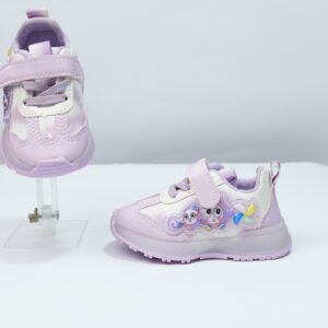 Alternative view of purple lightning joggers