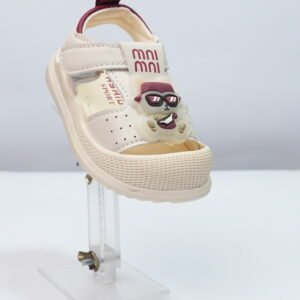 kids casual sandal with red combination