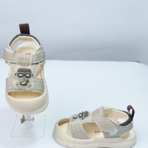 Alternative view of kids casual sandal with grey combination
