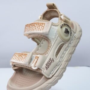 cream color casual sandal