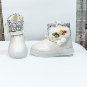 Alternative view of Girls light grey Party Wear Shoes