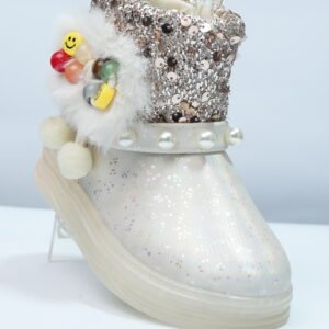 Girls grey Party Wear Shoes