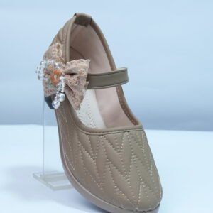 brown flowered heel sandals