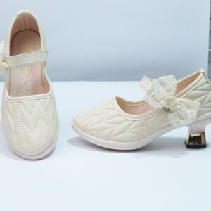 Alternative view of off-white flowered heel sandals