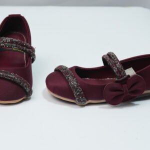 Alternative view of maroon fancy shoes
