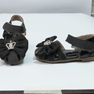 Alternative view of kids casual black sandal